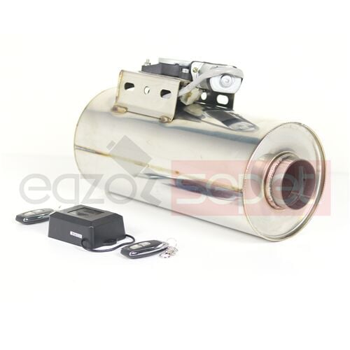 Varex Kumandalı Egzoz 70 mm + Uzaktan Kumanda Beyni Çift Anahtarlı