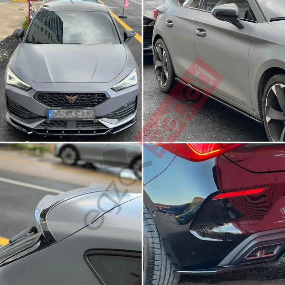 Cupra Leon Bodykit Set Pianoblack