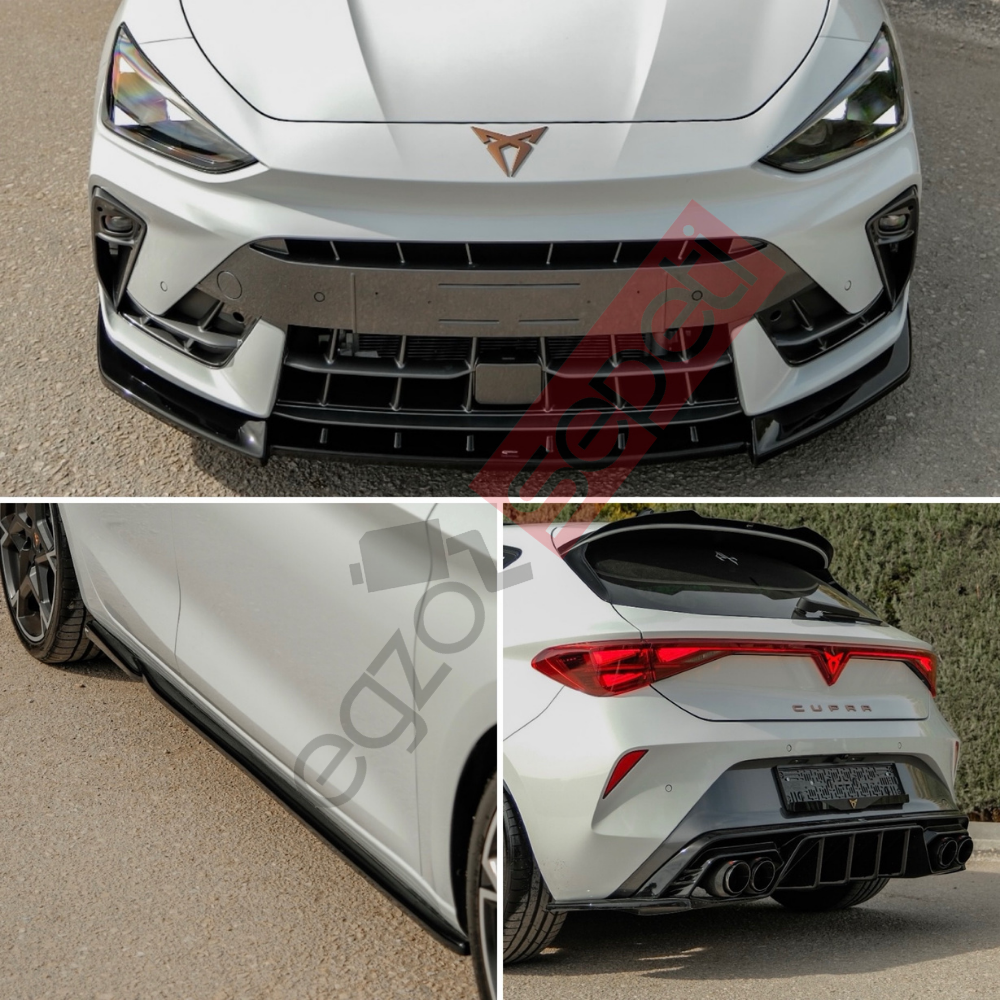 Yeni Cupra Leon Bodykit Set Pianoblack