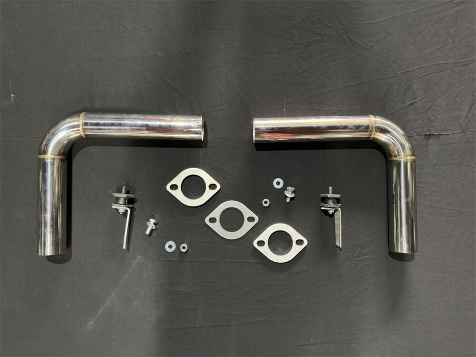 Cupra Terramar Sag Ve Sol Egzoz Çıkışlarını Aktif Etmek İçin Özel Üretim Krom Boru, Flans Sistemi Ve Bağlantı Ekipmanları