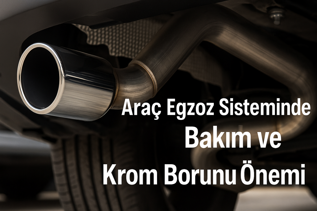 Araç Egzoz Sisteminde Bakımın ve Krom Borunun Önemi