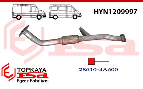 Hyundai Starex Minibüs Ön Boru Spiralli 2001 >..