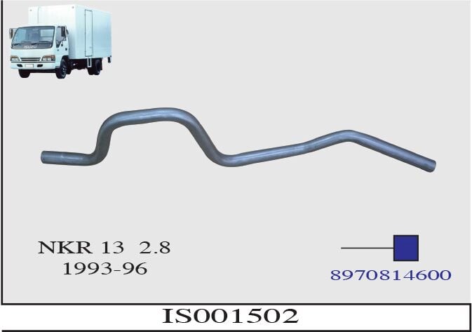 Isuzu NKR 13 Çıkış Borusu 2.8 1993 > 1996