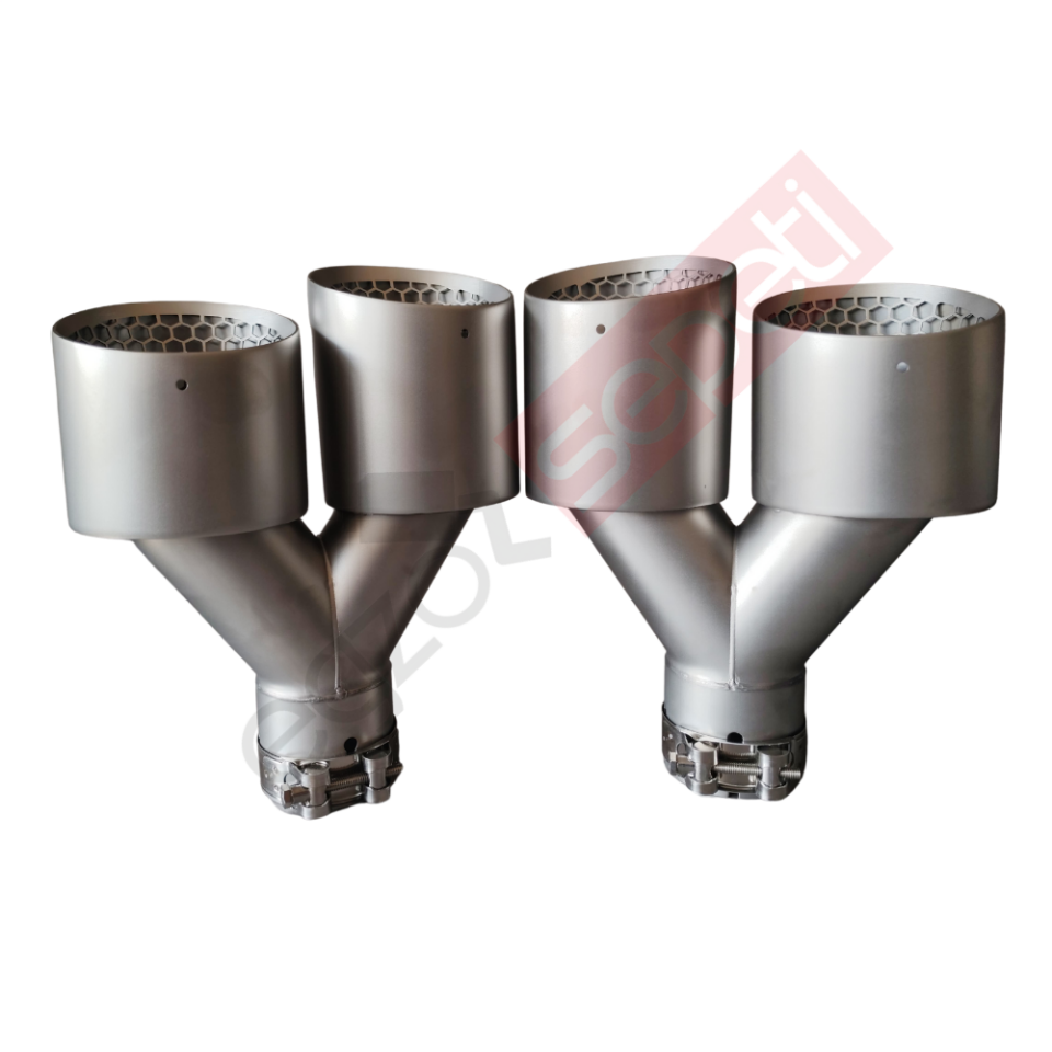 Akrapoviç Egzoz Ucu 100 MM Takım Sag Ve Sol İthal Ürün