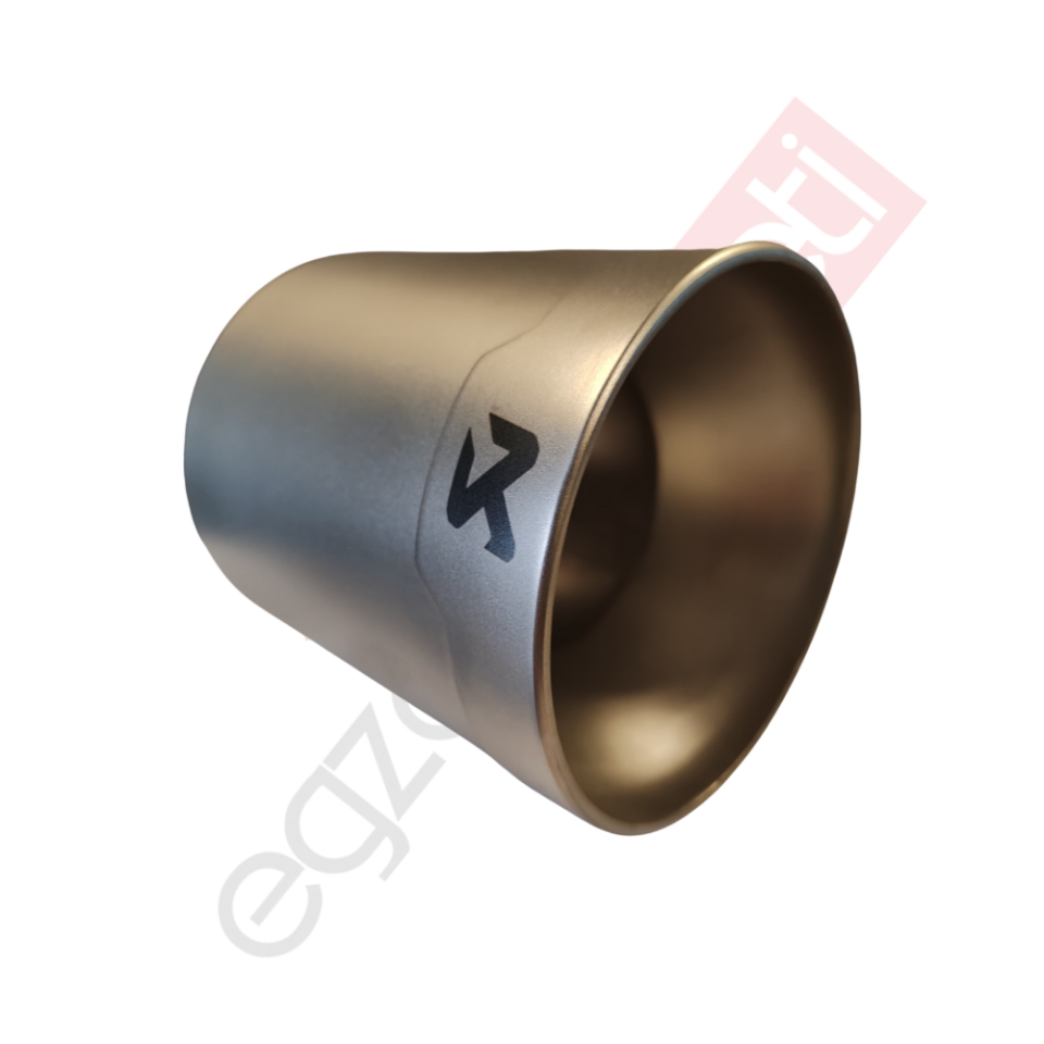 Akrapoviç Mat Krom Egzoz Ucu 100 MM İthal Ürün