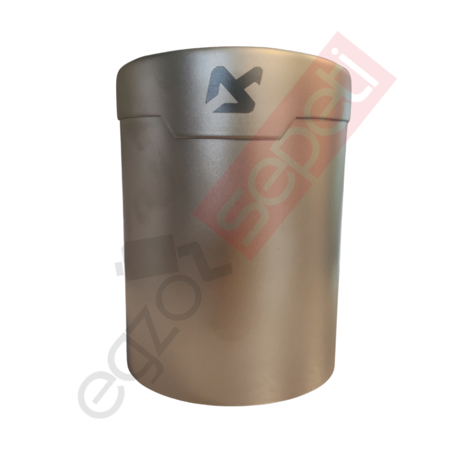 Akrapoviç Mat Gri Egzoz Ucu 90 MM Geçme İthal Ürün