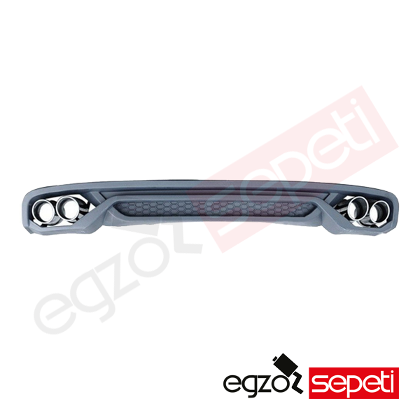 Audi A4 ABT Difüzör+Egsoz Ucu 2011-2015