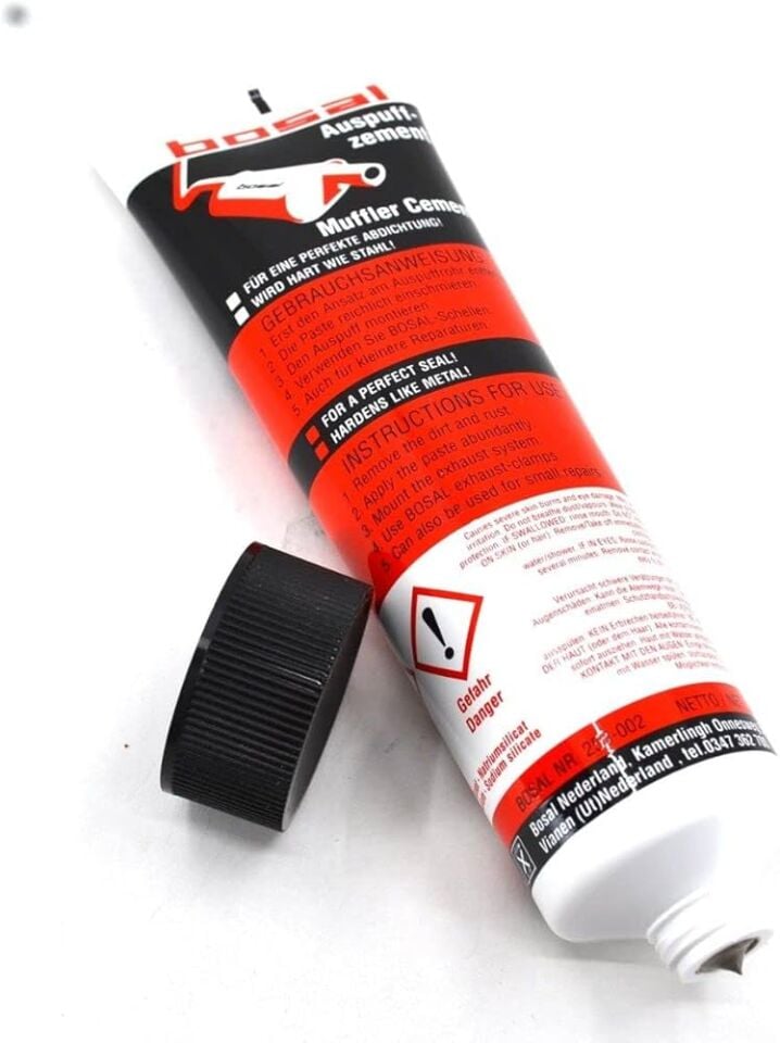 Bosal Egzoz Manifold Çatlak Tamir Macunu Isıya Dayanıklı Montaj Pastası