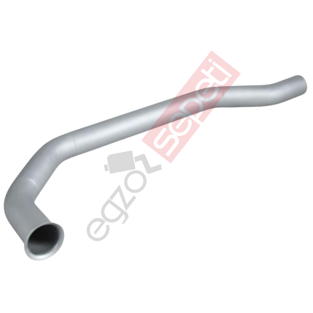 Renault Midlum Boru, Egzoz Ön, E3, 5010417169 Renault Midlum Ø88,9 Alusi,