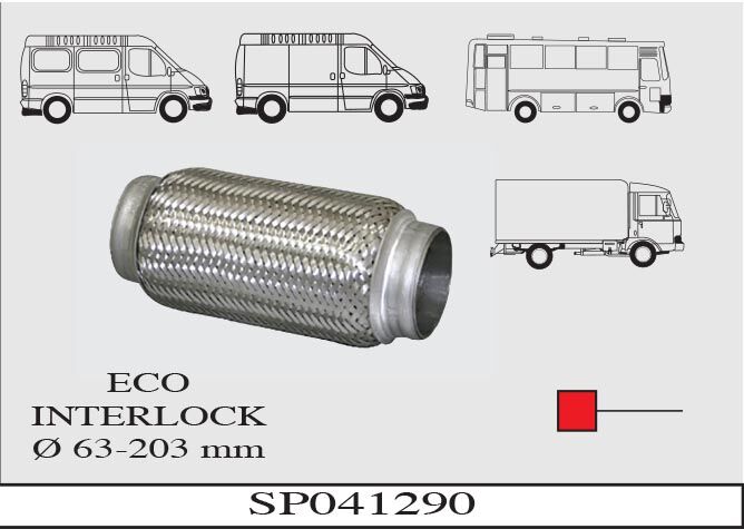 Egzoz Spireli Ø63 X 200 MM