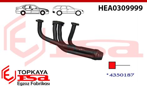 Tofaş 131 Headers 1979 > 1988