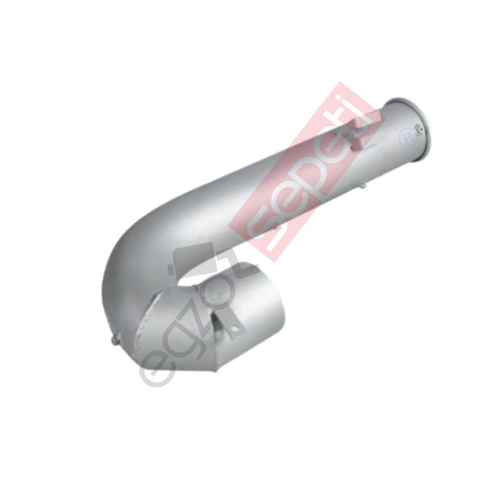 Daf CF85 Boru, Egzoz Çıkış, E2, 1353312 Daf CF85 Ø127 Alusi,