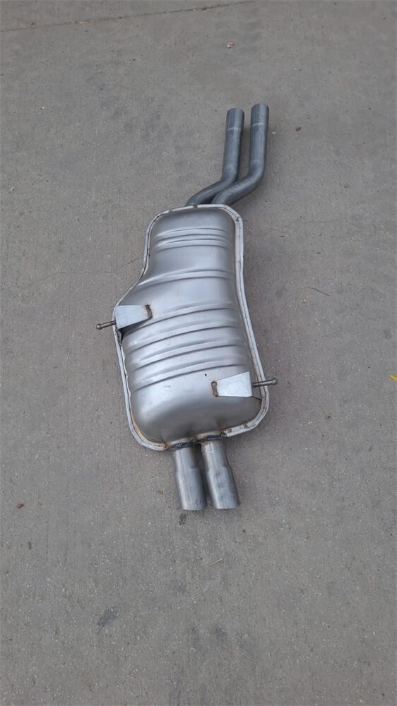 Bmw E46 3.25 Çift Giriş Çift Çıkış Arka Susturucu