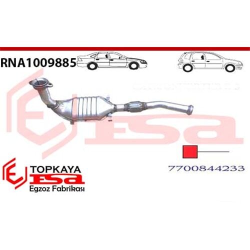 Dacia Logan 1.4İ 16V Katalitik Konverter Euro 4