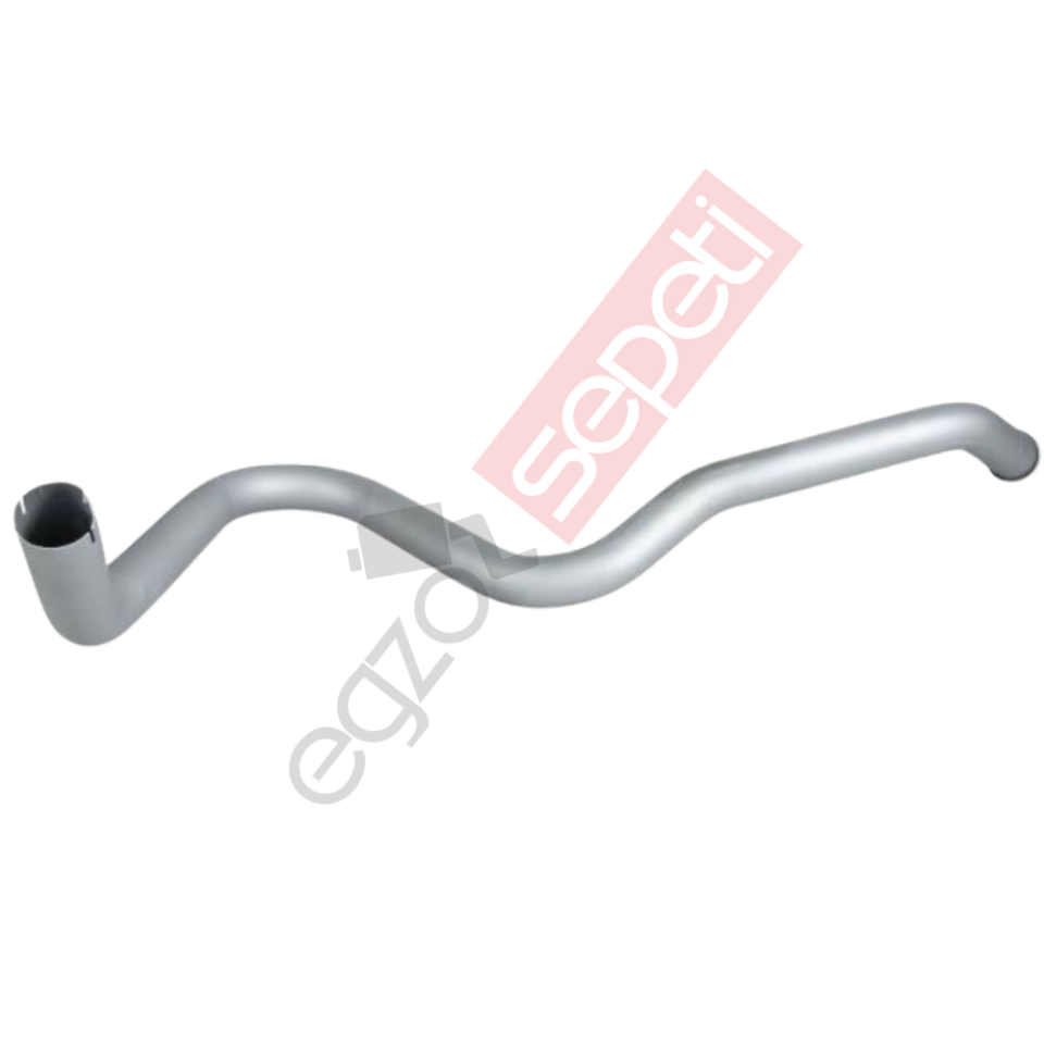 Mercedes 2648 Boru, Egzoz Çıkış, E1, 6214920904 Mercedes 2648 Ø76,2 Alusi,