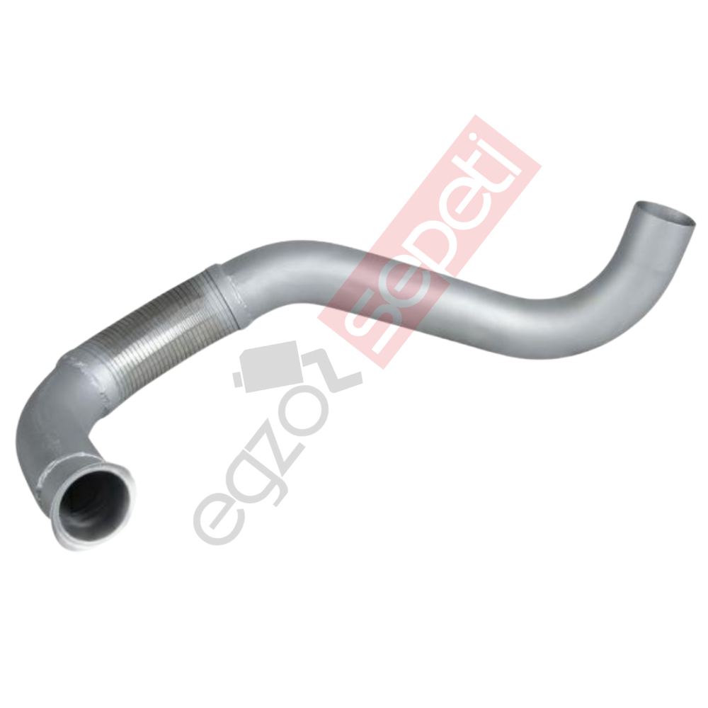 Mercedes Atego Boru, Egzoz Ön, E3, 9734900819 Mercedes Atego Ø88,9 Alusi, Spiral (P),