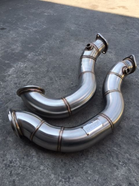 Bmw E92 335İ N54 Motor Downpipe 76 mm 2 Parça