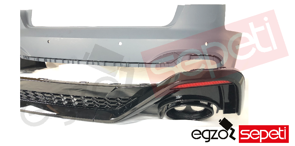 Audi A4 Arka Tampon Seti Rs 4D 2019-2021