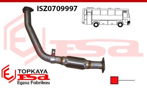 Isuzu Turkuaz Mıdıbus Ön Boru Spiralli 1999 > 2005