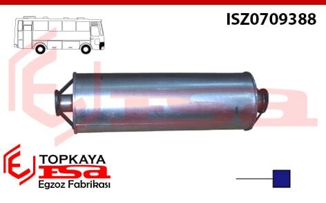 Isuzu Turkuaz Yeni Model Susturucu