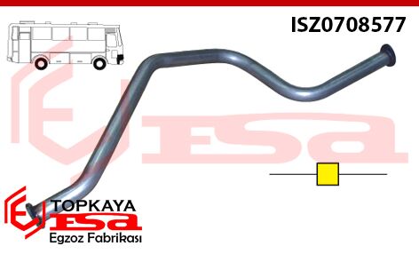 Isuzu Turkuaz Ara Boru Çıkış
