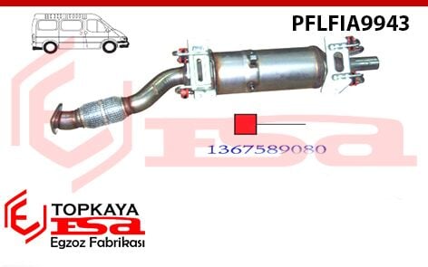 Peugeot Boxer 2.3 Mjet Dizel Partikül Filtresi