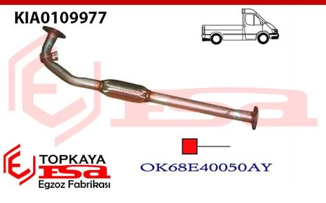 Kia Ceres 2.4 Ön Boru Spiralli 1995 > 1997