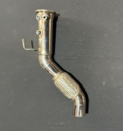 Bmw E93 3.0 Dizel Downpipe Spiralli