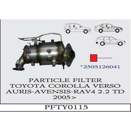Toyota Corolla Partikül Filtresi 2.2 2005 > …