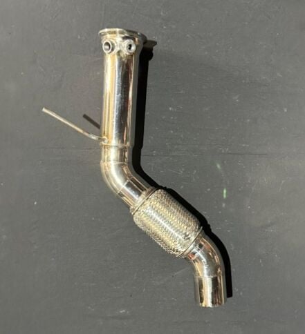 Bmw E93 3.0 Dizel Downpipe Spiralli