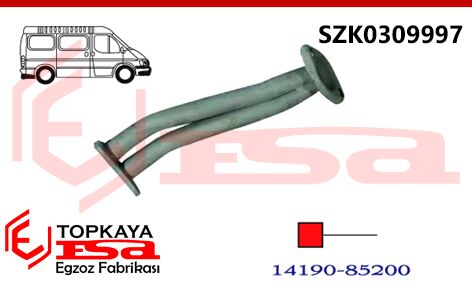 Suzuki Carry Ön Boru 08 / 1.3 1986 > 1998