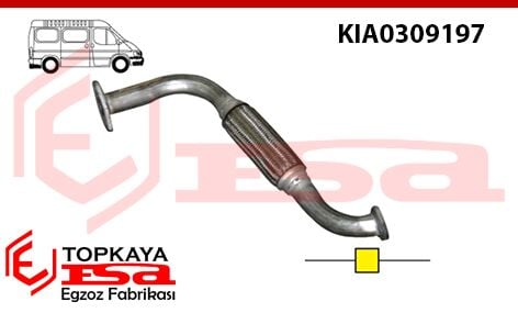 Kia Besta 2.7 Minibüs Ara Boru Spiralli 1996 > 2000