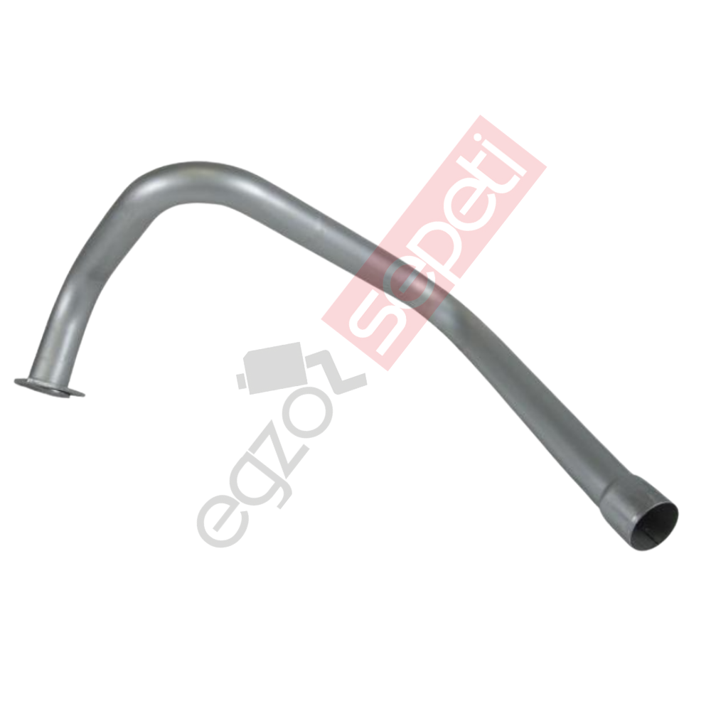 Renault Midlum Boru, Egzoz Ön, E3, 5010463748 Renault Midlum Ø80 Alusi,