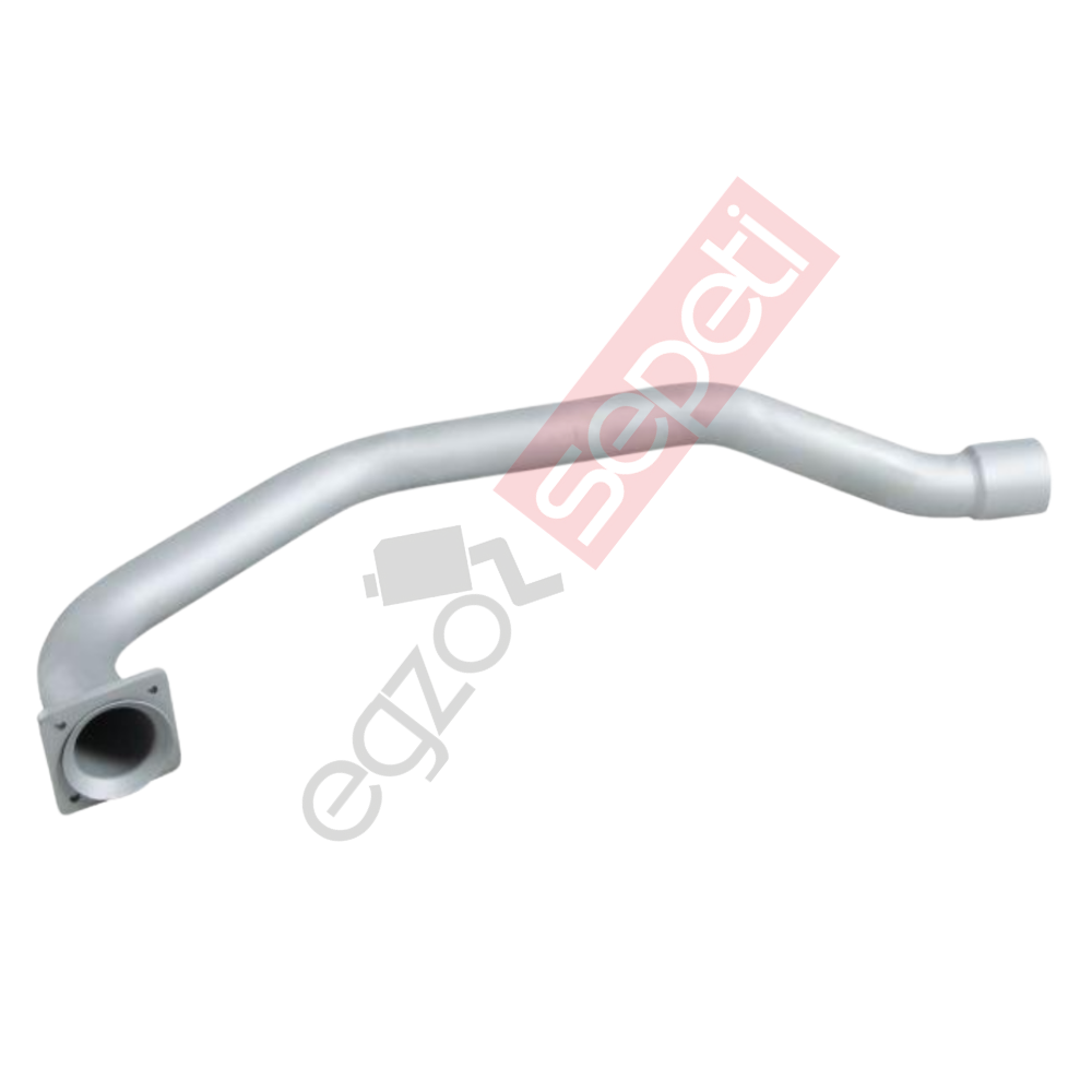 Renault Midlum Boru, Egzoz Ön, E2, 5010417199 Renault Midlum Ø80 Alusi,