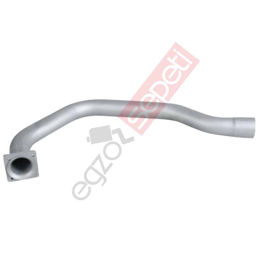 Renault Midliner Boru, Egzoz Ön, E0, 5010302712 Renault Midliner Ø80 Alusi,