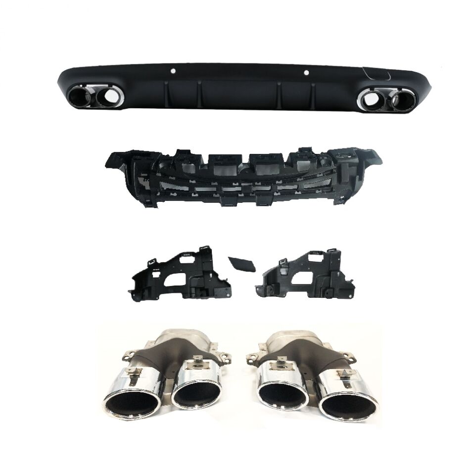 W257 DİFÜZÖR+EGSOZ CLS53 AMG KROM EGSOZ