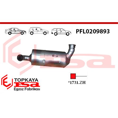 Citroen C3 Partikül Filtresi 2003 > ...