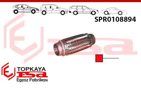 Egzoz Spirali 45 X 180 MM