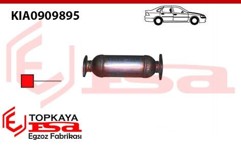 Kia Cerato 1.6 Dsl Katalitik Konverter Euro 3 2008 > …