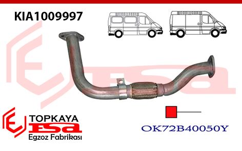 Kia Pregıo 2.7 Mınibüs Ön Boru Spiralli 1997 >..