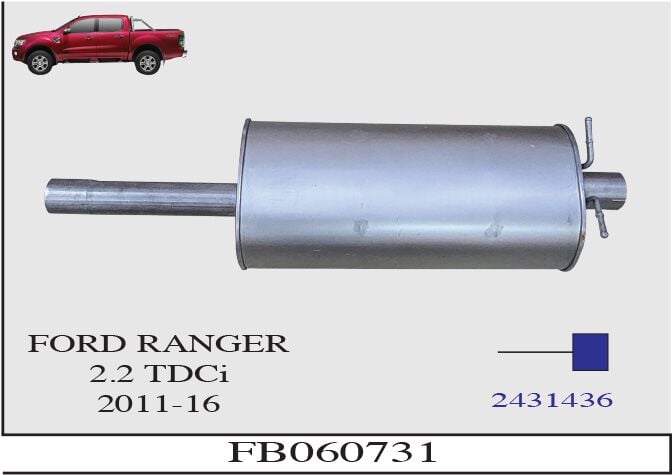 Ford Ranger 2.2 Tdci Arka Sust. 2012>On