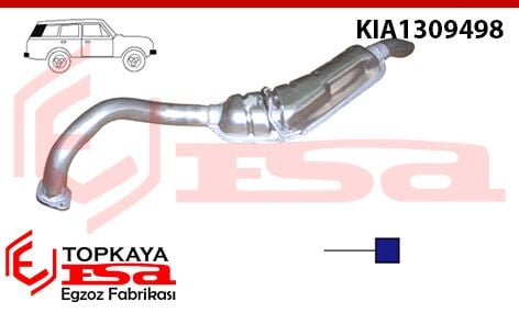 Kia Sorento 2.5 Crdı 170 Hp Arka Susturucu Borulu Baskılı 2007 >..