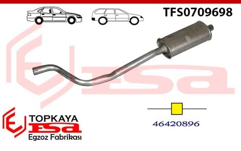 Tofaş / Fiat Doğan Rally Susturucu 1975 > 2000