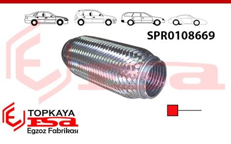 Egzoz Spirali 51 X 203 MM