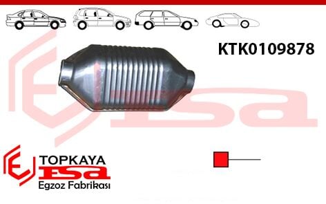 Audi A4 1.8 Euro 3 Katalitik Konverter 1999 > 2001