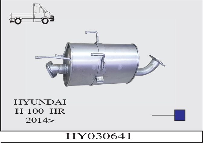 Hyundai  Hr Kamyonet Arka Susturucu 2014>...
