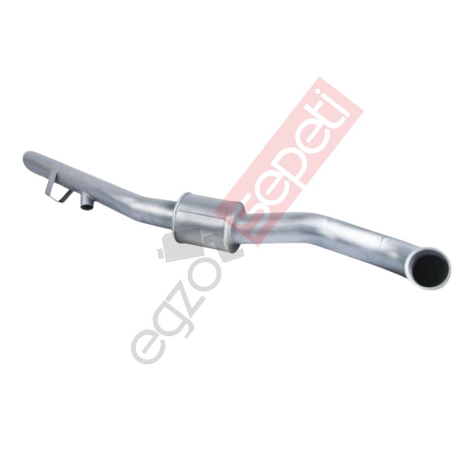 Scania 4 Boru, Egzoz Çıkış, E3, 1430617 Scania 4 Series Ø114,3 Alusi, Susturuculu,