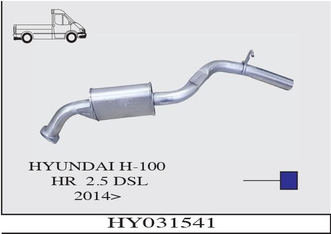 Hyundai H100 Kamyoney Çıkış Borusu Susturucu 2014>…