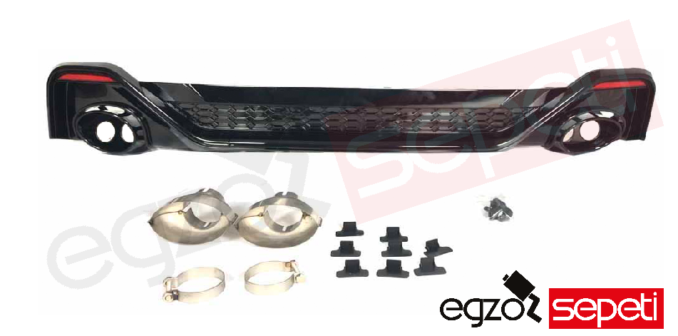 Audi A5 Arka Tampon Seti Rs 2020-2022 2D/4D