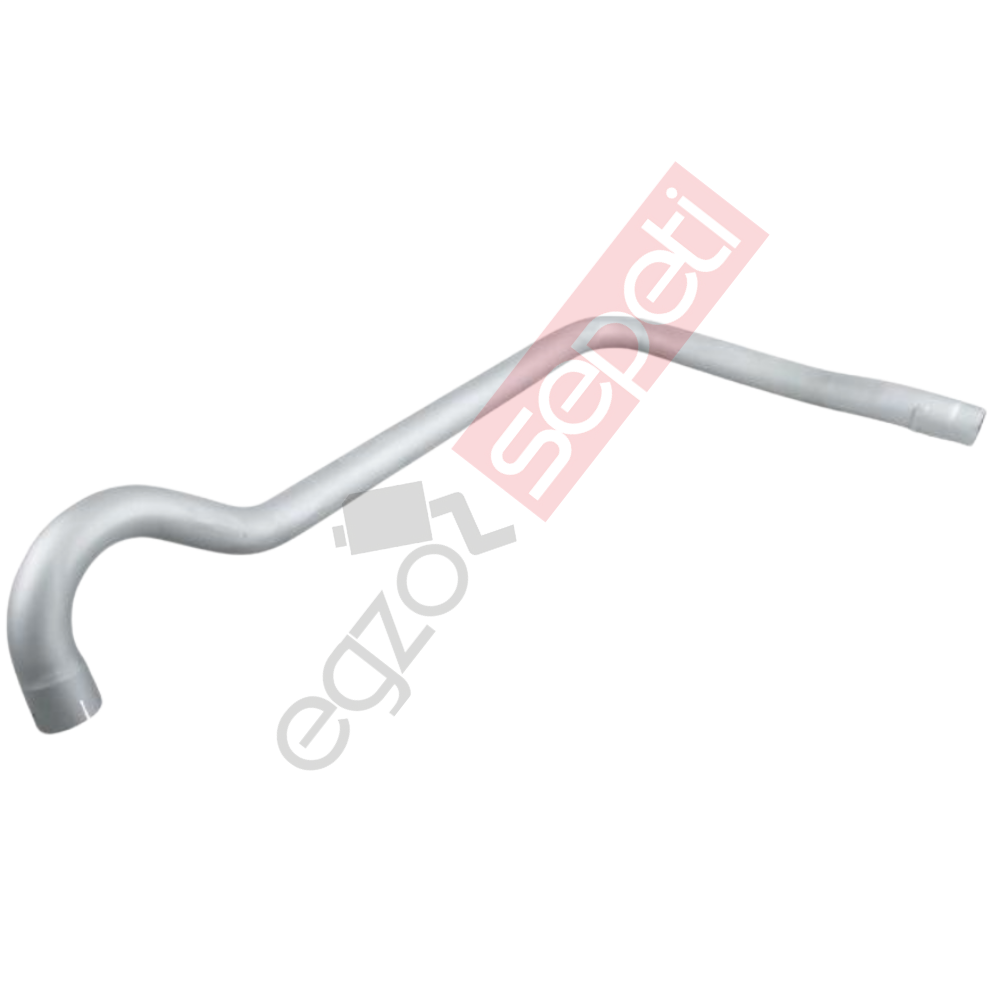 Renault Midlum Boru, Egzoz Çıkış, E3, 5010496885 Renault Midlum Ø88,9 Alusi,